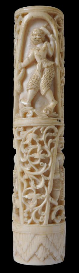 Burmese Ivory Dha Handle - Michael Backman Ltd