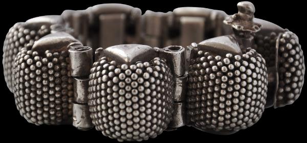 Antique Turkoman Silver Bracelet | Jewelry | Mahakala Fine Arts