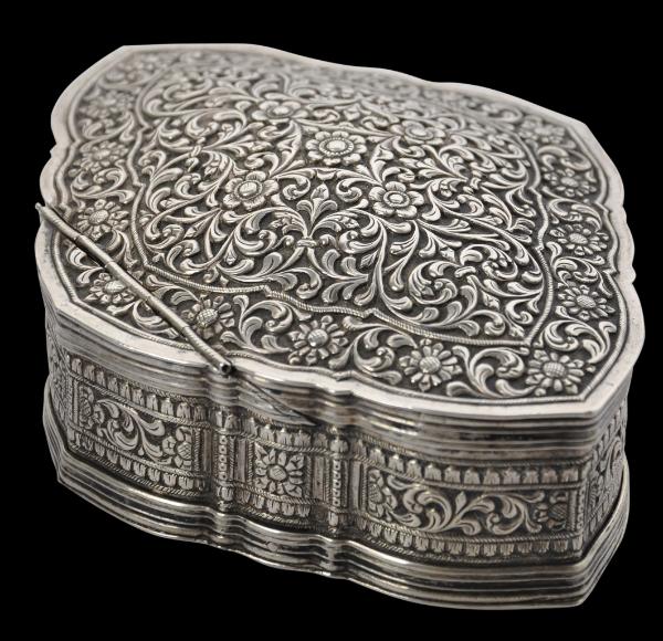 Sri Lankan Silver Box - Michael Backman Ltd