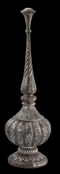 Large, Extremely Fine, Indian Silver Rosewater Sprinkler - Michael ...