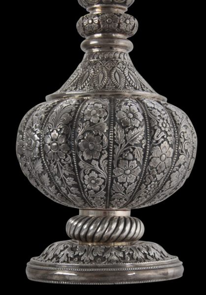 Large, Extremely Fine, Indian Silver Rosewater Sprinkler - Michael ...