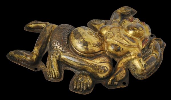 Tibetan Gilded Copper Image Possibly of Vajra Vahari - Michael Backman Ltd