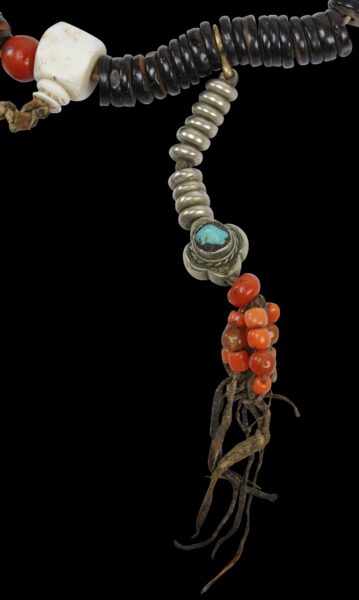 Rare & Magnificent Tibetan Rosary of Coconut-Shell Beads, Carnelian ...