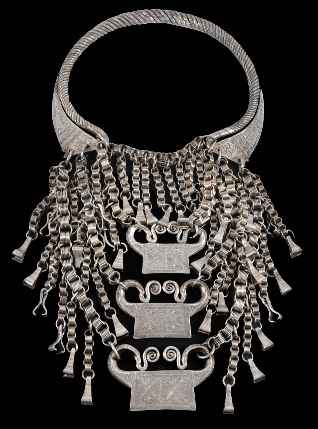 Jewelry, Hmong Silver Necklace