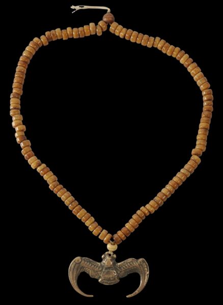 Superb Tibetan Bone Mala with Tokcha