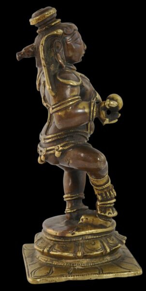 Indian Ganga-Jumna Image of Dancing Krishna - Michael Backman Ltd