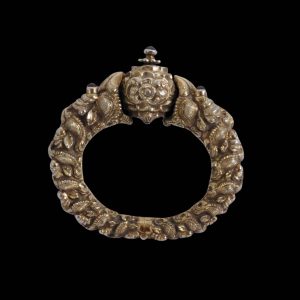 Madras Silver-Gilt Makara Bracelet - Michael Backman Ltd