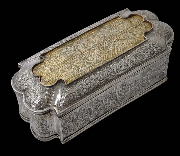 Bugis Gold & Silver Betel Box - Michael Backman Ltd