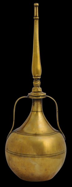 Indian Brass Lamp Oil Container - Michael Backman Ltd